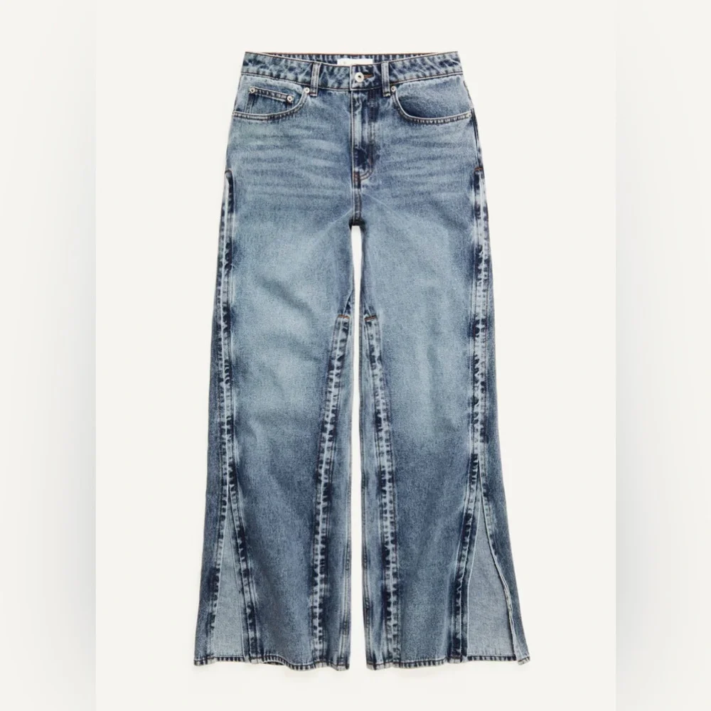 Hm Glenn martens wide side slit jeans NO OFFERS - Picture 2 of 8